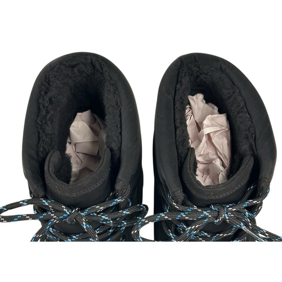 Koolaburra by UGG Deza Lace-Up Utility Boots Womens Sz. 9 Black Suede New $120 - Picture 10 of 14